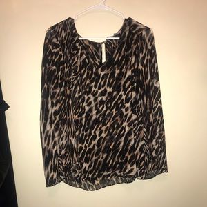 Jennifer Lopez Leopard Top